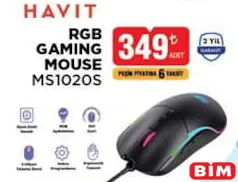 HAVİT RGB GAMİNG OYUNCU MOUSE